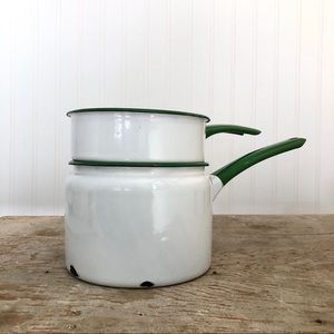 Vintage double boiler